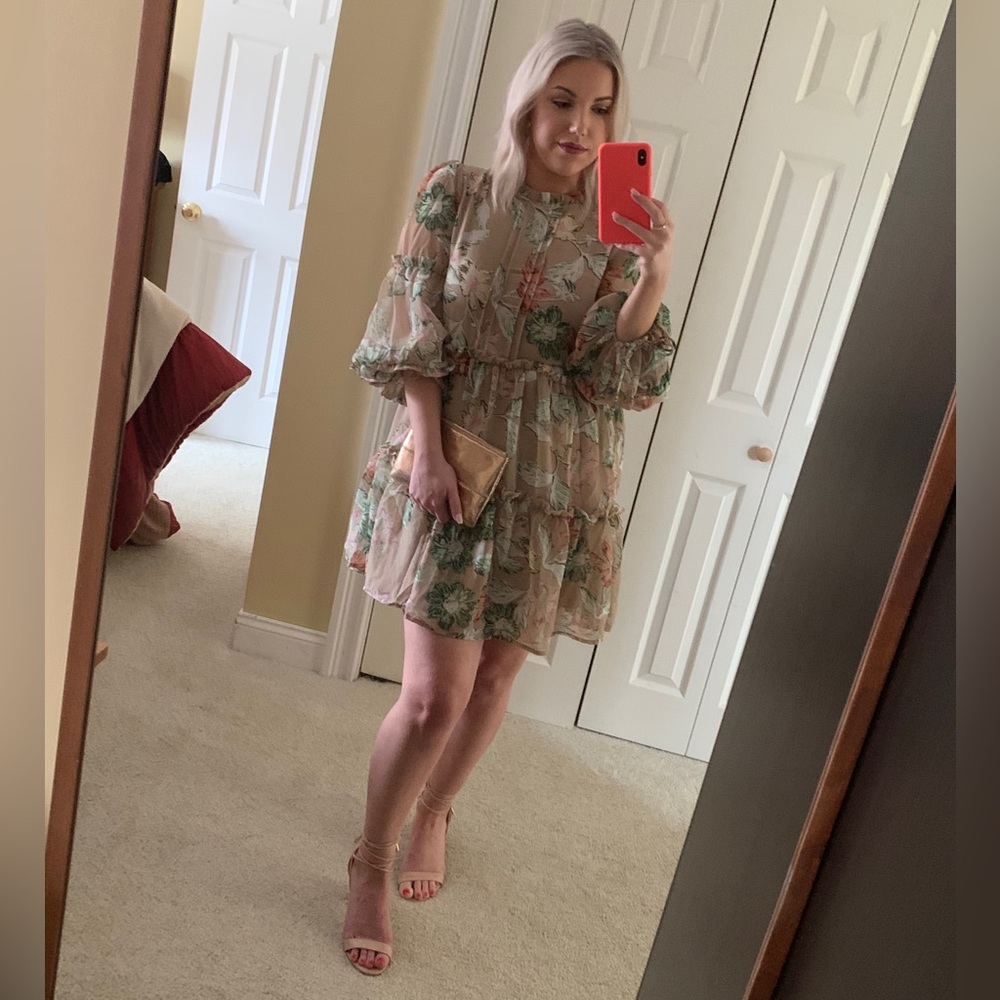 Floral Mini Dress